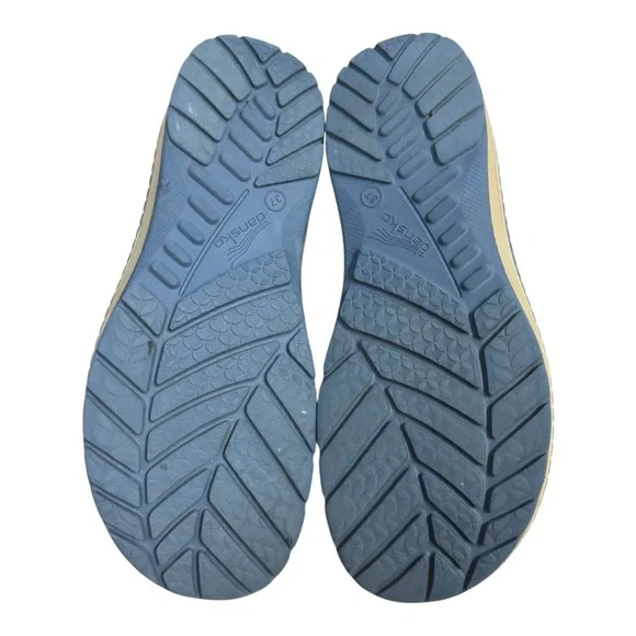 Dansko Kane Clogs Women’s Size 7.5-8 Blue Rubber Slip On Mule Waterproof Shoe - Picture 6 of 7